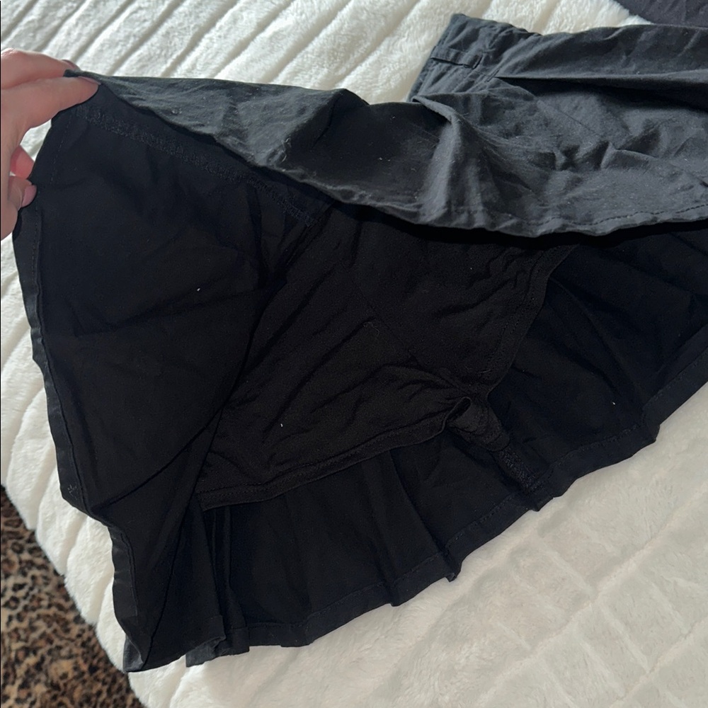 Black Mini Skort - Picture 4 of 6